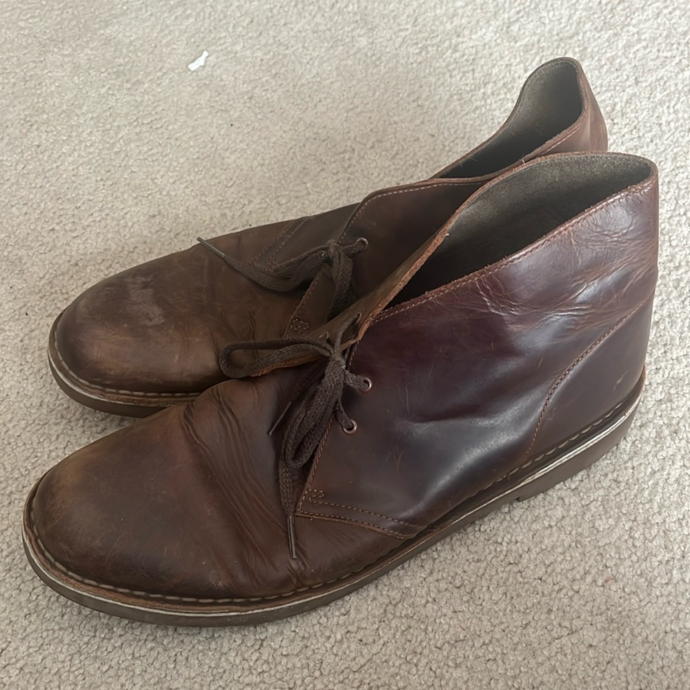“Clark Collection- Mens Chukka Boots size 13”